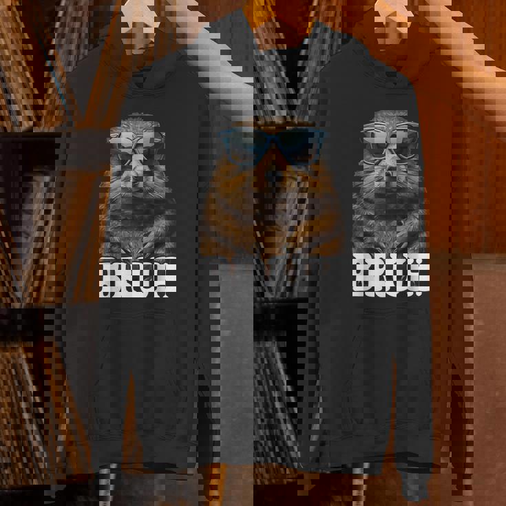 Bruh The Groundhog Woodchuck Photo Ground-Hog Day Bruh Hoodie Bruh The Groundhog Woodchuck Photo Ground-Hog Day Bruh Hoodie