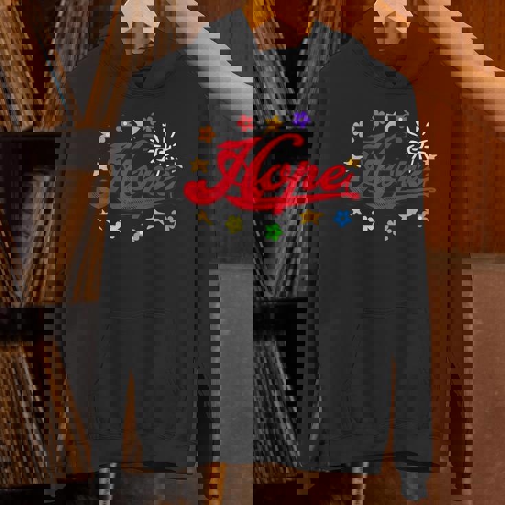 The Hope Personalized Name Flowers On Stage Stars Hoodie