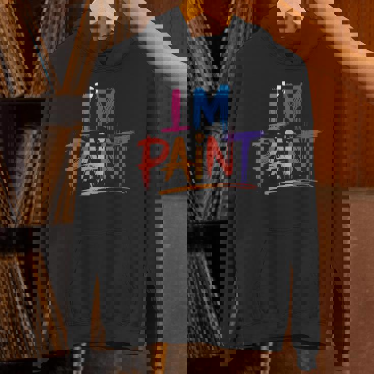 I Love To Finger Paint Couples Hoodie
