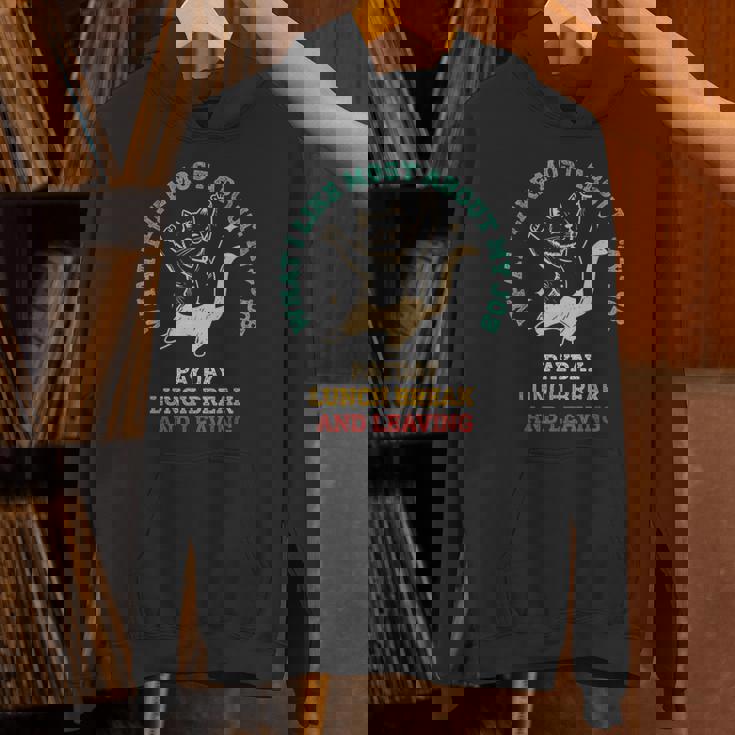 Payday Lunch Break And Leaving Unisex Hoodie