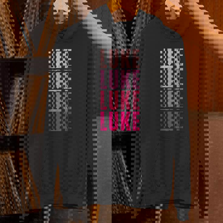 Personalized Name Luke I Love Luke Vintage Hoodie