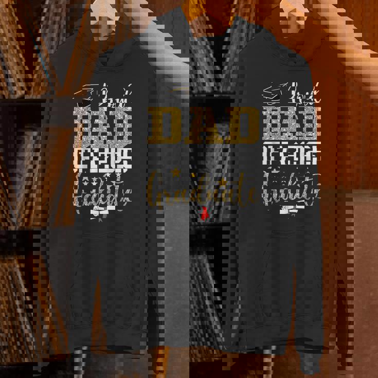 Proud Dad Of A 2025 Graduate Dad Graduation 2025 Father Hoodie