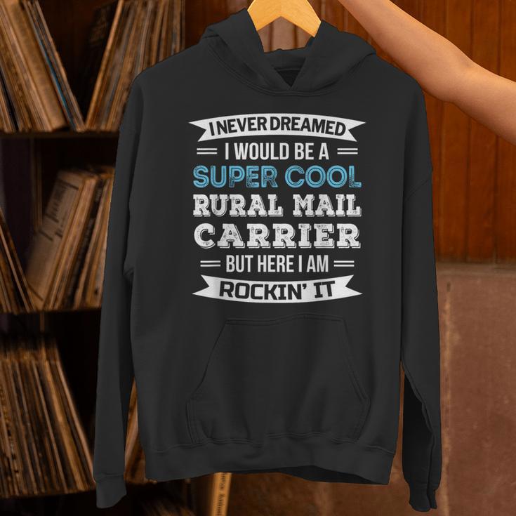 Sweat à Capuche Postal 'Rural Carrier' Unisexe Blanc - Neuf Sans étiquettes Gildan