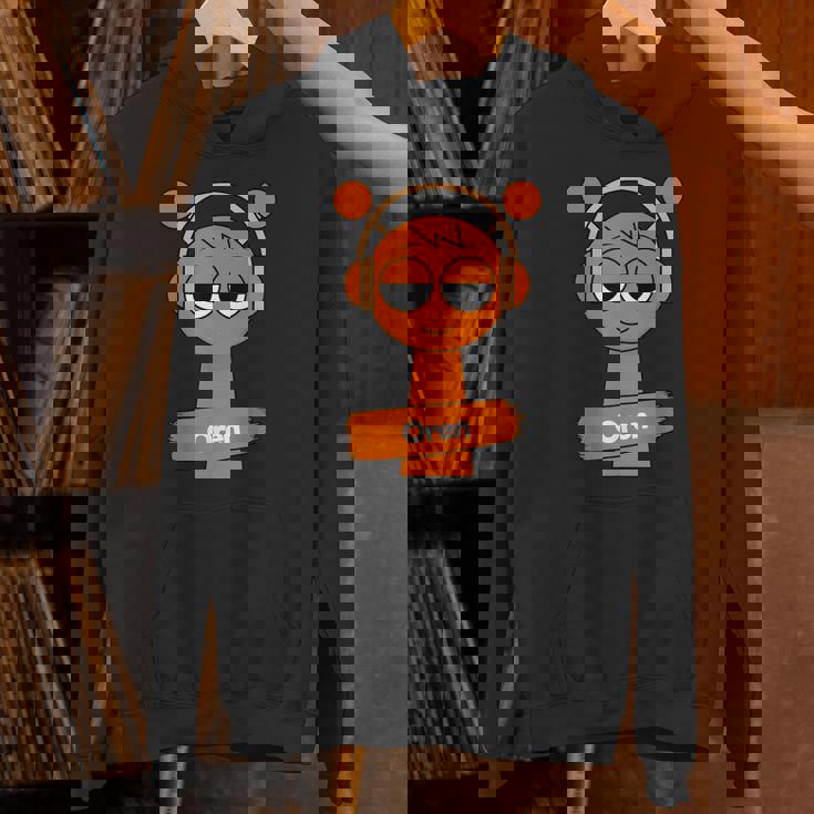 Sprunki Oren Orange Hoodie