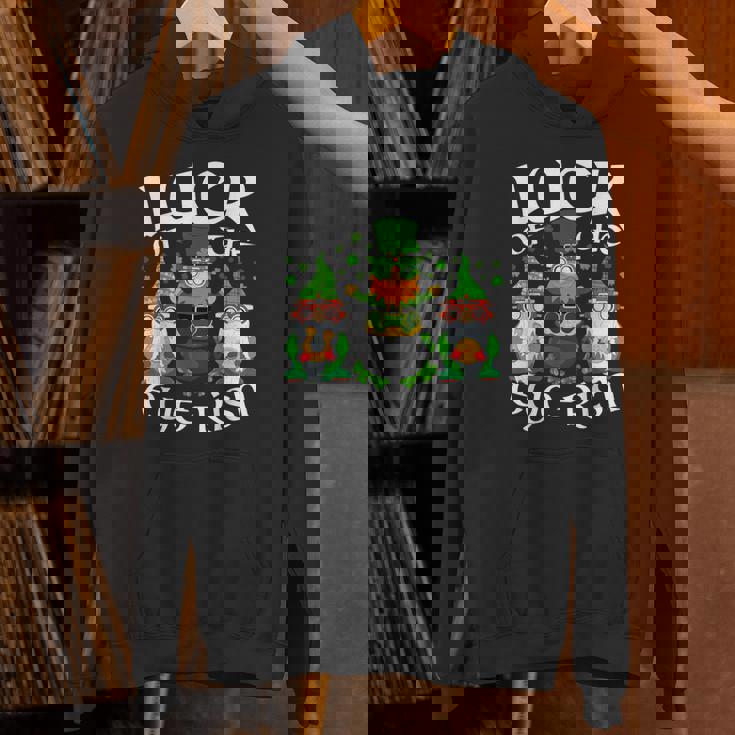 St Patrick's Day Optometrist Irish Gnome Lucky Eye Doctor Hoodie