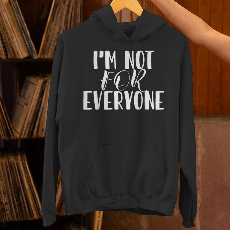 AS Tees Sarcastic I'm Not For Everyone Cup Of Tea Unisex Hoodie AS Tees Sarcastic I'm Not For Everyone Cup Of Tea Unisex Hoodie