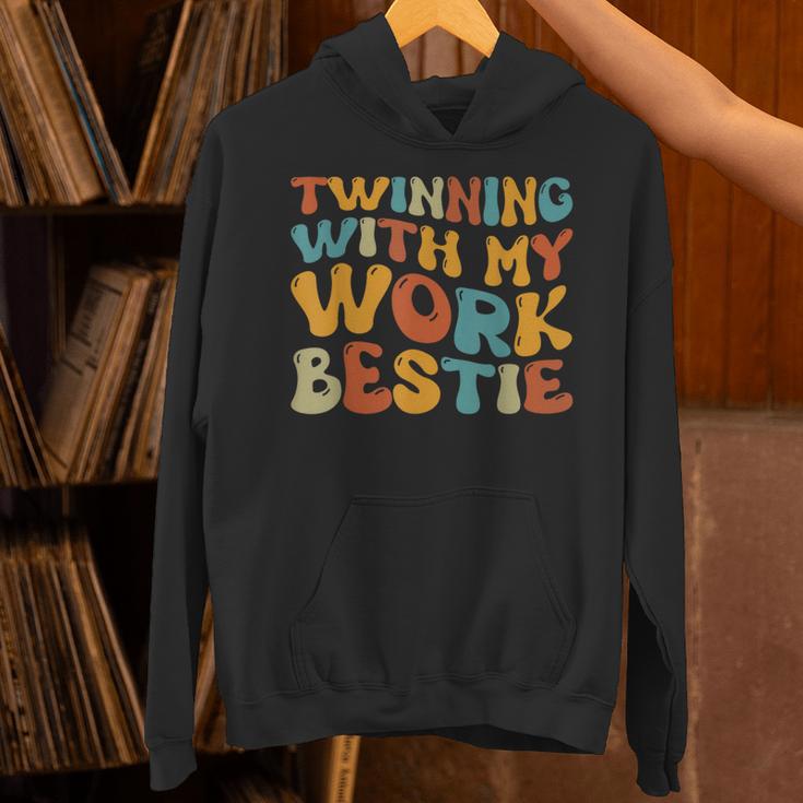Twinning With My Work Bestie Spirit Week Best Friend Twin Hoodie