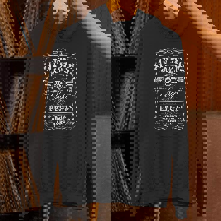 Vintage 1985 40Th Birthday Decorations 40 Birthday Men Hoodie