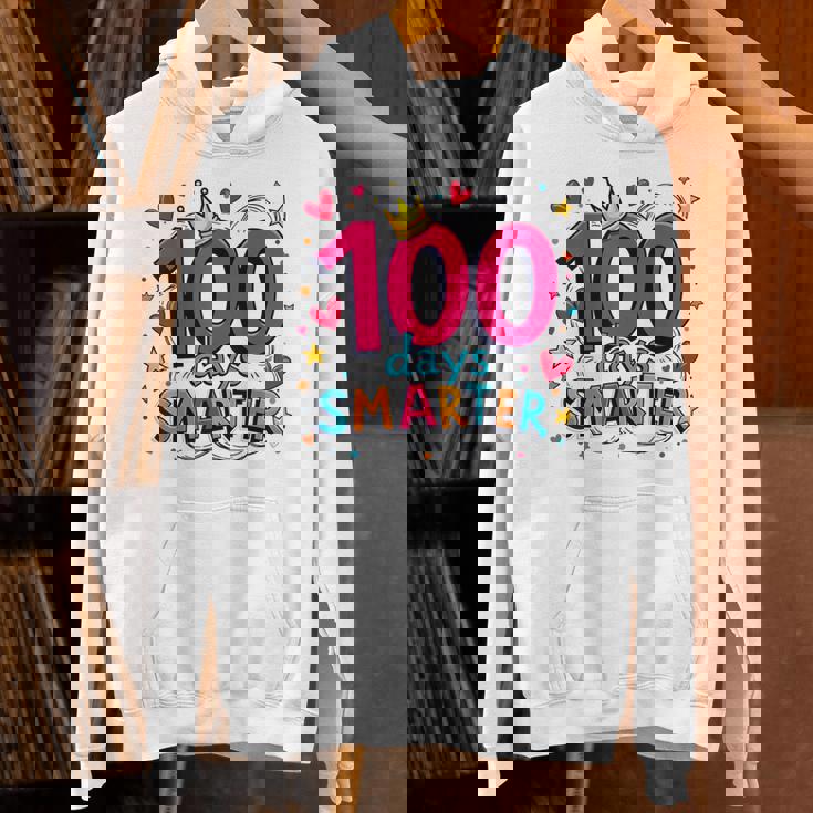 100 Days Smarter 100Th Celebration 100 Days Of School Hoodie