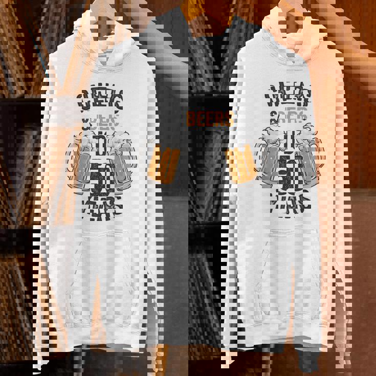 Cheers And Beers To 50 Years Hoodie