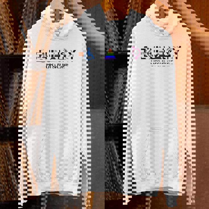 Equality Hurts No One Equal Rights Hoodie