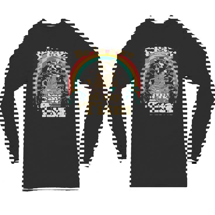 Autism Awareness Raccoon Unisex Long Sleeve T-Shirt | Embrace Uniqueness