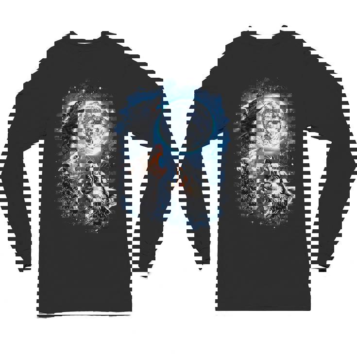 Opossum Raccoon Skunk Moon Meme | Unisex Long Sleeve Tee