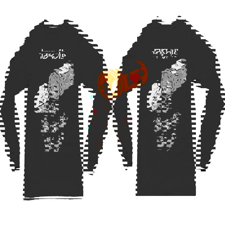 Raccoon Lover Unisex Long Sleeve T-Shirt - Happy Pills Theme