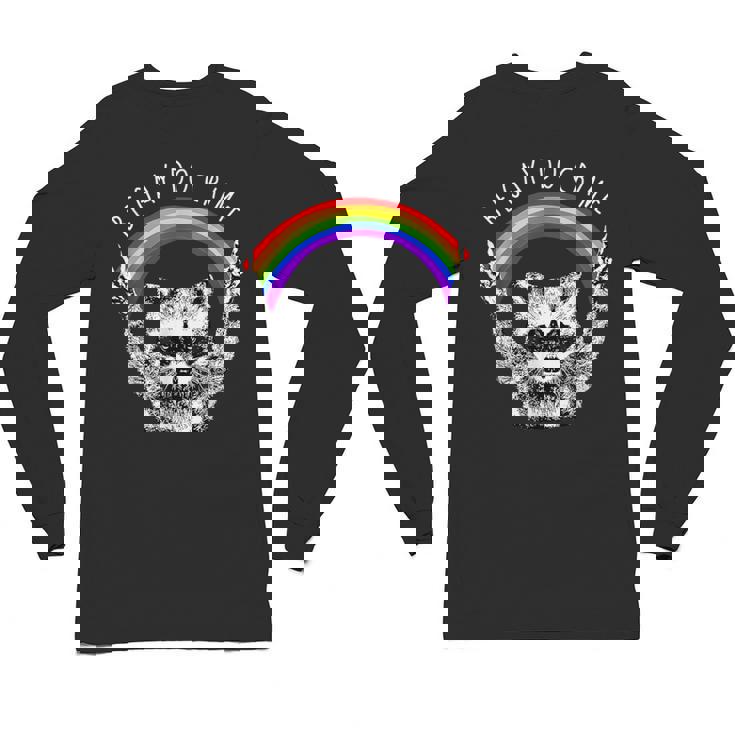 Raccoon Rainbow LGBTQ Pride | Be Gay Do Crime Unisex Long Sleeve Tee