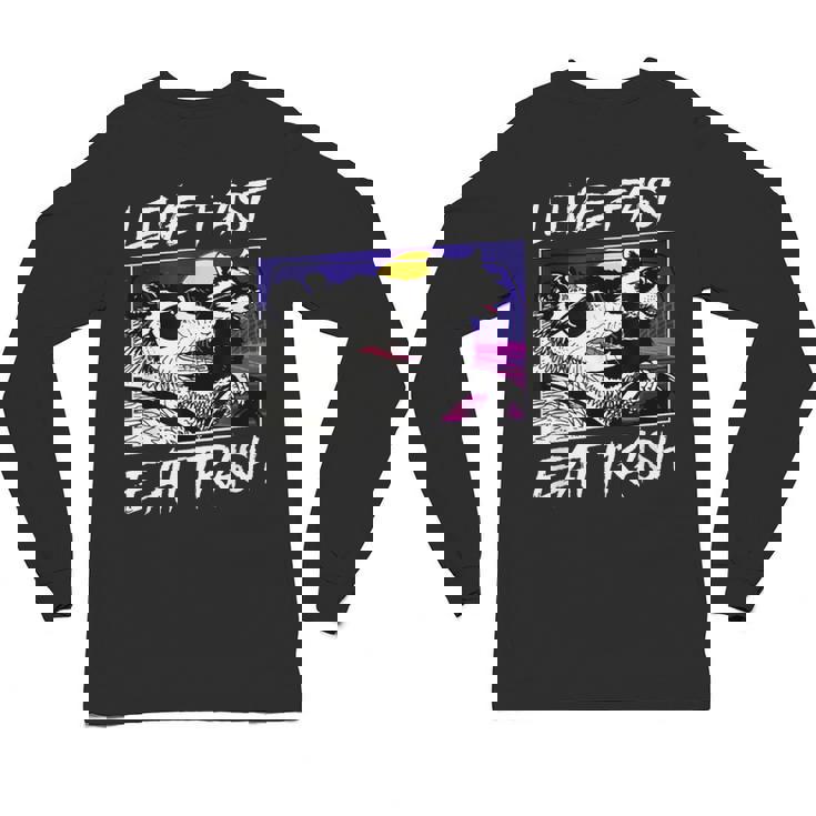 Trash Panda Cat Lovers - Unisex Cotton Long Sleeve Tee