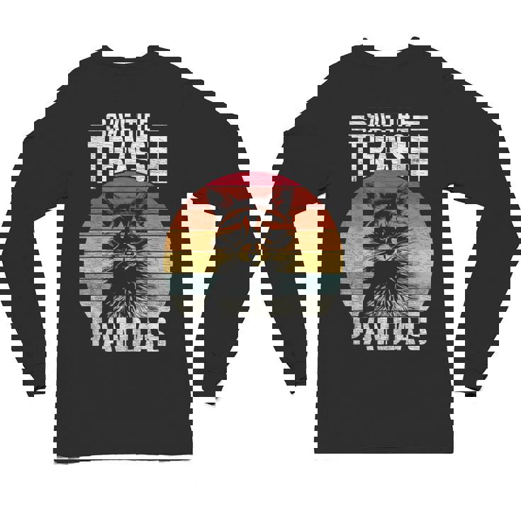 Vintage Raccoon Unisex Long Sleeve Tee - Save The Trash Pandas