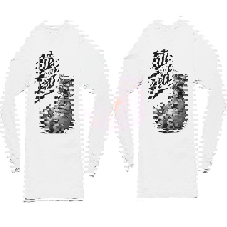 Cute Feral Panda Raccoon Long Sleeve T-Shirt | Unisex Animal Theme