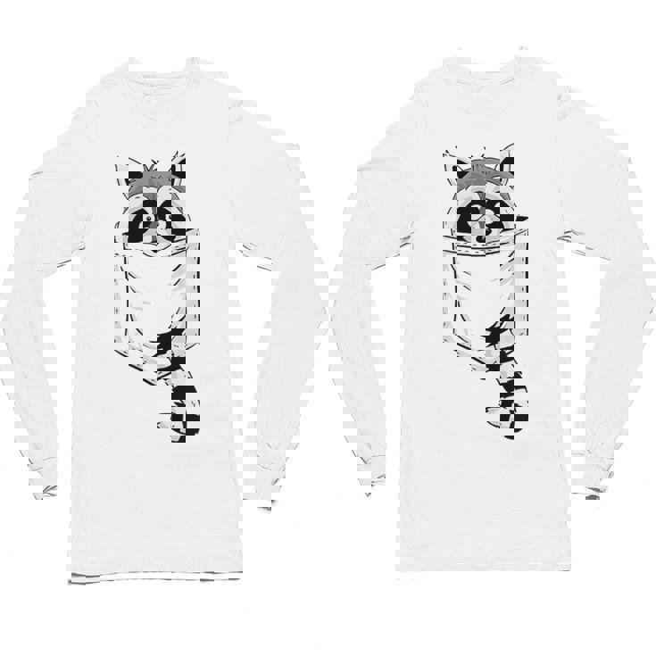 Raccoon Trash Panda Long Sleeve T-Shirt - Casual Unisex Fit