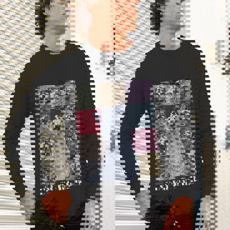 In My Feral Era Raccoon Meme | Unisex Long Sleeve T-Shirt