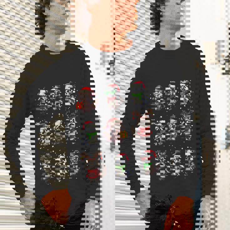 Raccoon Lovers Unisex T-Shirt | Holiday Lights Theme