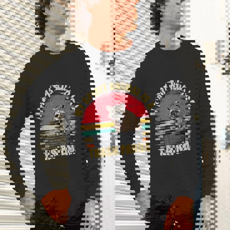 Raccoon Spirit Animal Unisex Long Sleeve T-Shirt - Fun Gift