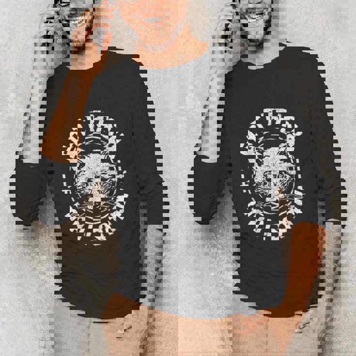 Gothic Raccoon Long Sleeve T-Shirt - Unisex | Edgy & Unique