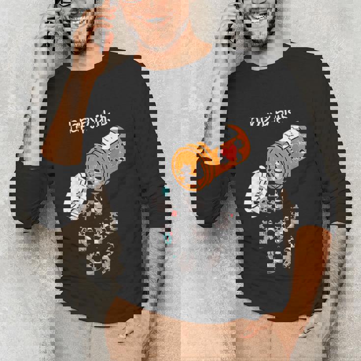 Raccoon Lover Unisex Long Sleeve T-Shirt - Happy Pills Theme