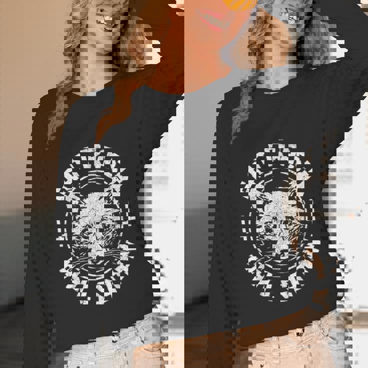 Gothic Raccoon Long Sleeve T-Shirt - Unisex | Edgy & Unique