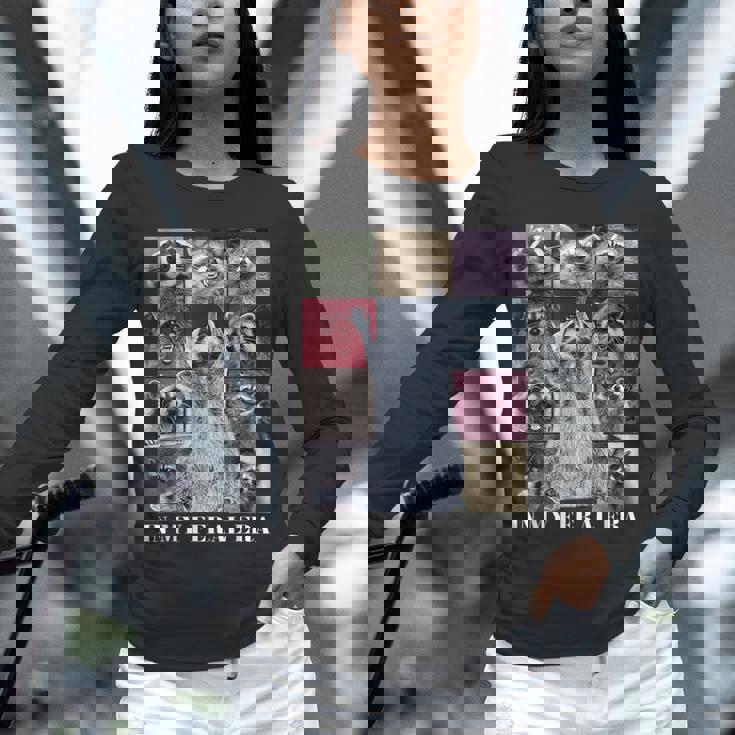 In My Feral Era Raccoon Meme | Unisex Long Sleeve T-Shirt