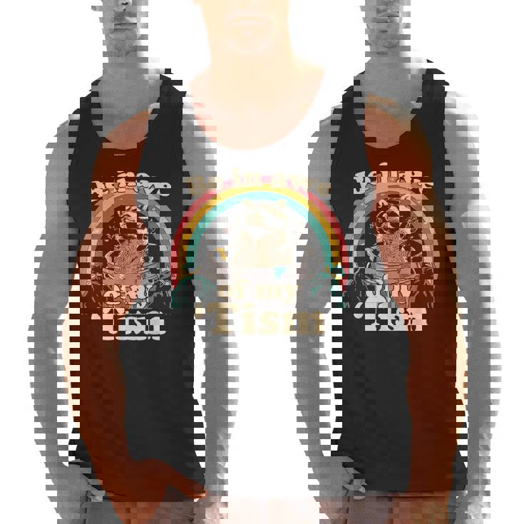 Autistic Raccoon Meme | Unisex Tank Top - Celebrate Neurodiversity