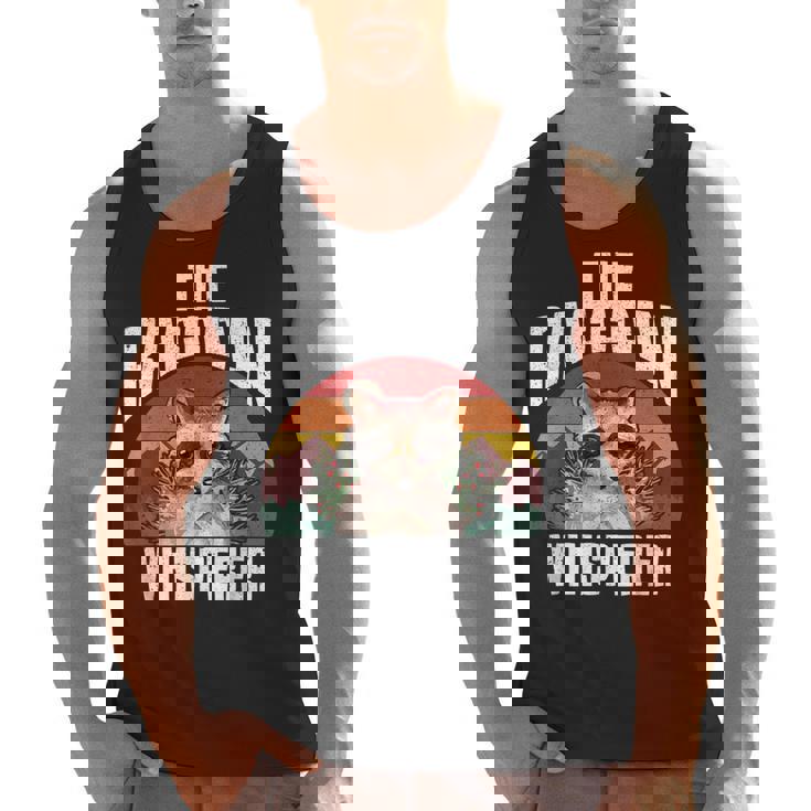 Raccoon Lover - Vintage Retro Men's Tank Top for Animal Enthusiasts