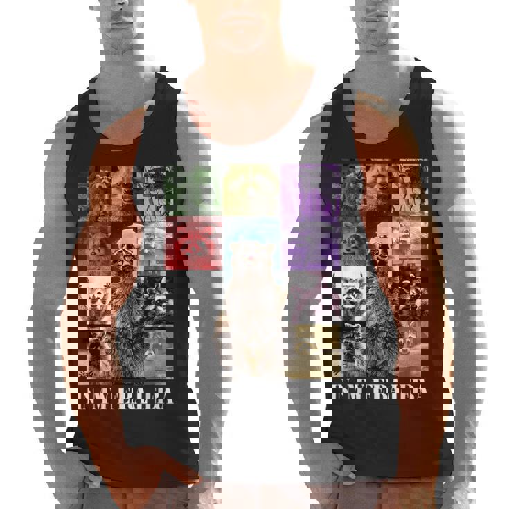 Raccoon Meme Men’s Tank Top - Fun & Vibrant for Everyday Wear