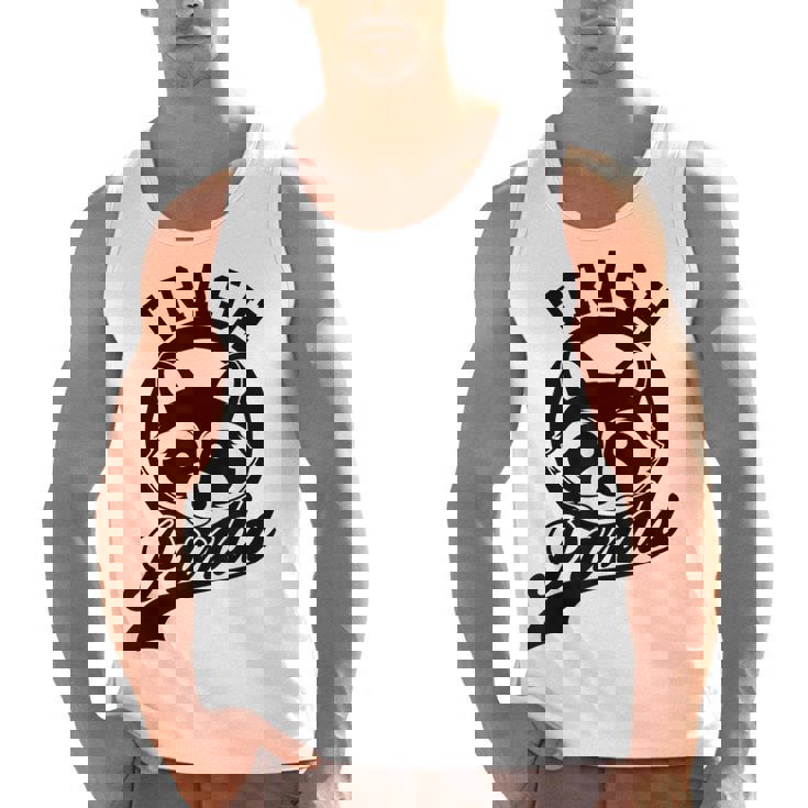 Cute Raccoon Meme Tank Top - Fun Trash Panda Design for Men