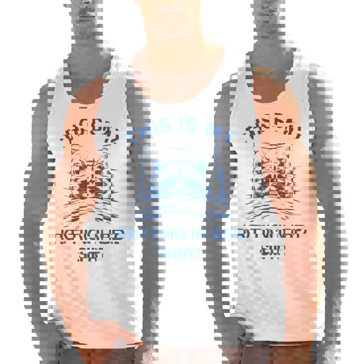 Raccoon Meme Tank Top - Sarcastic Chill Vibes for Men