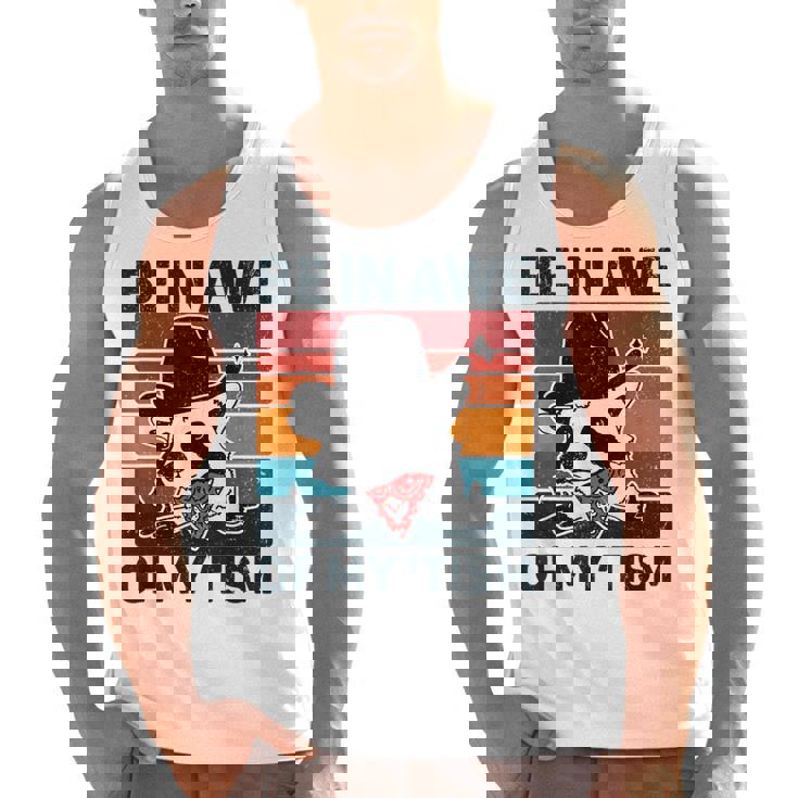 Vintage Raccoon Autism Awareness Men's Tank Top | Unique Design