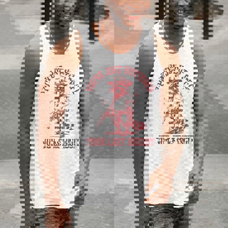 Cowboy Raccoon Men's Tank Top - Western Humor & Unique Style