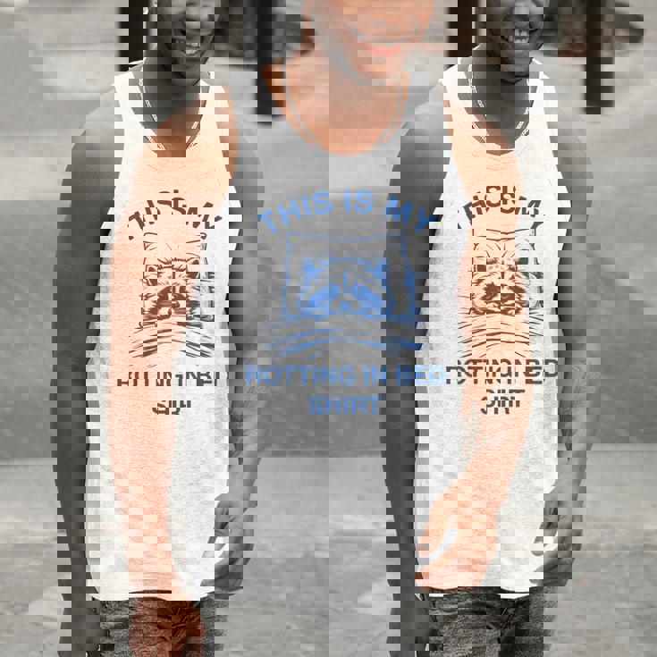 Raccoon Meme Tank Top - Sarcastic Chill Vibes for Men