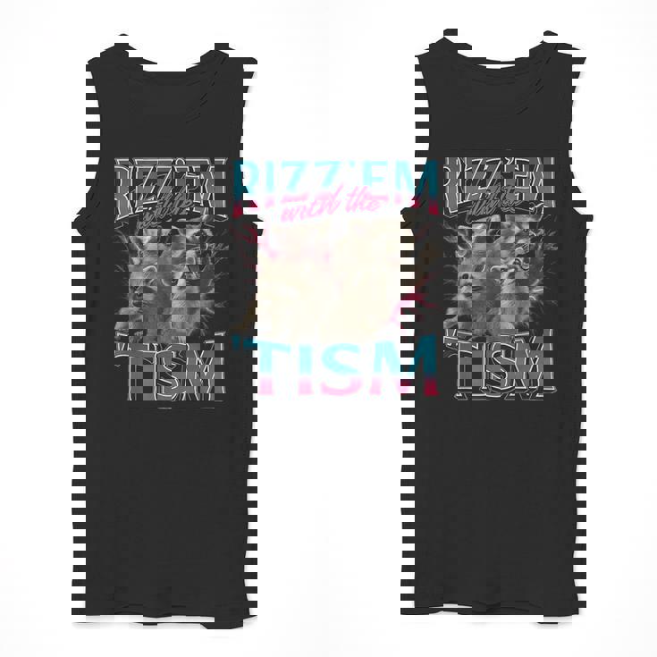 Autistic Raccoon Meme Tank Top for Men - Funny Autism Tee
