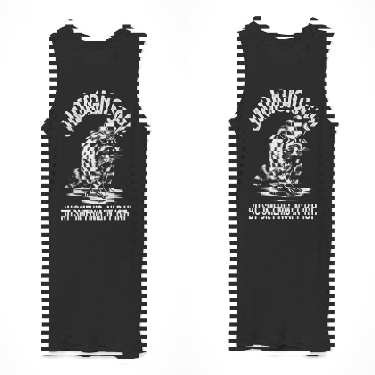 Cowboy Raccoon Men's Tank Top - Fun Statement for Wild Spirits