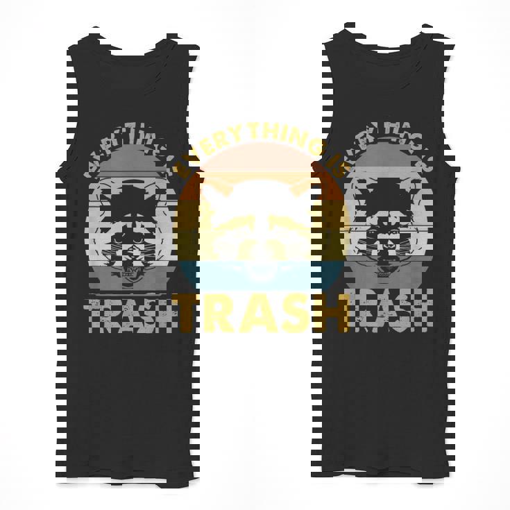 Everything Is Trash Vintage Raccoon Lovers Men Tank Top