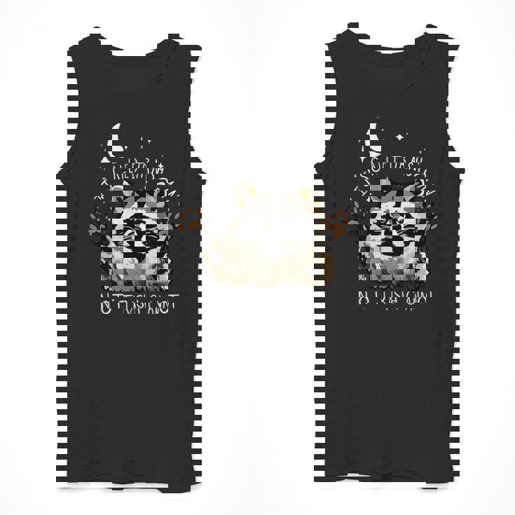 Funny Racoon Men's Tank Top - Sarcastic 'Trash Can' Slogan