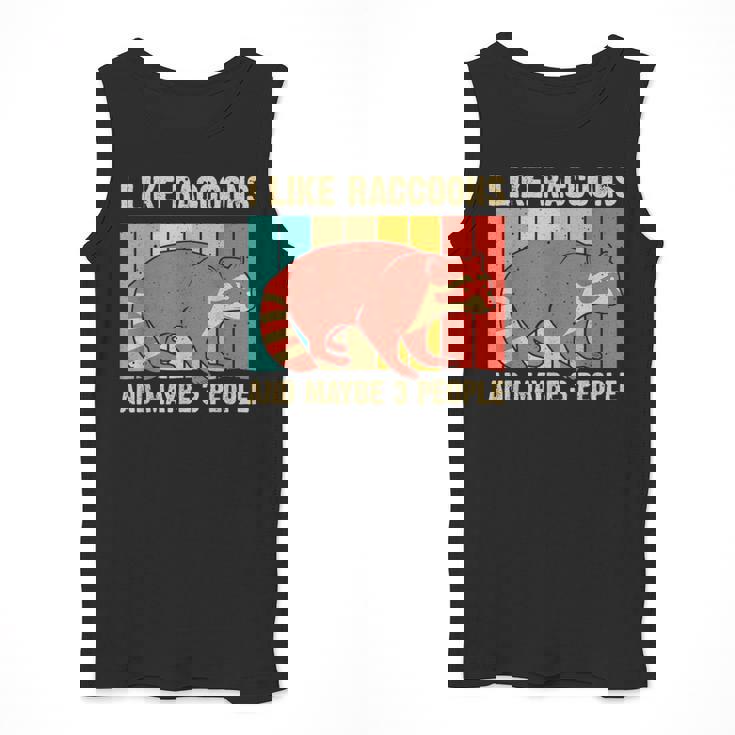 Raccoon Lover Tank Top - Unisex Introvert Style