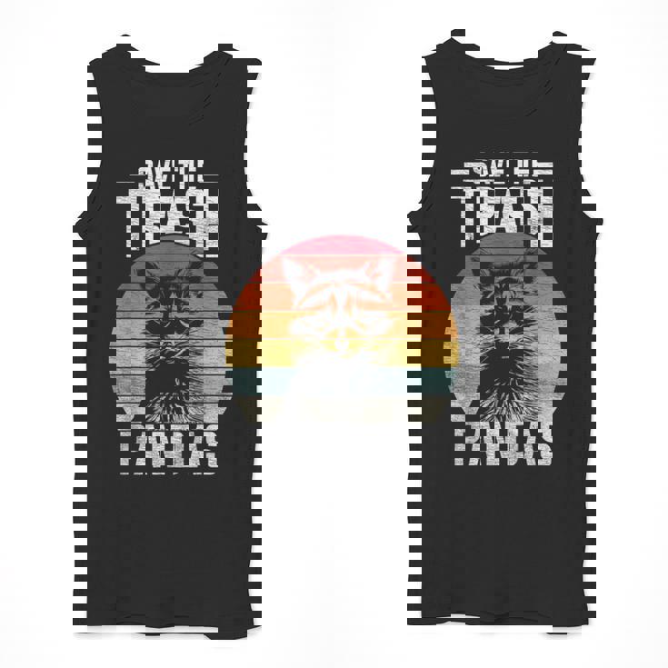 Raccoon Tank Top for Men - Vintage Save the Trash Pandas