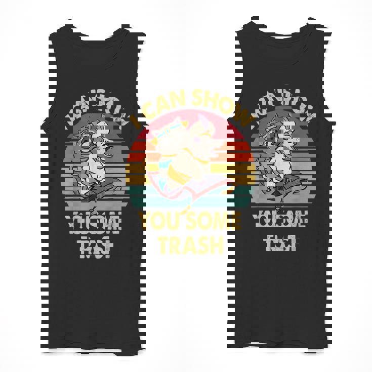 Raccoon Vintage Lovers Tank Top for Men | Eco-Friendly Fun