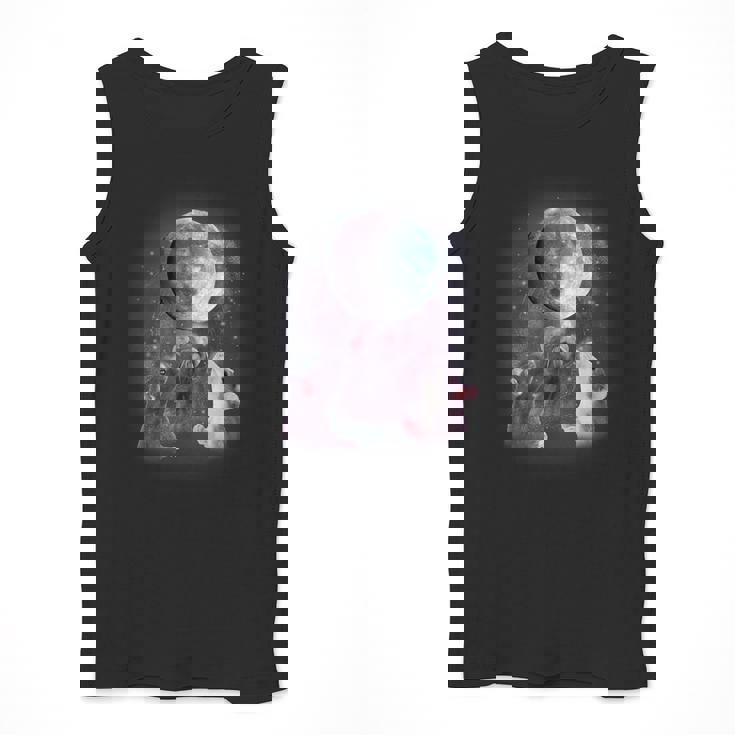Rat Men Tank Top | Rats Howling at the Moon Graphic Tee