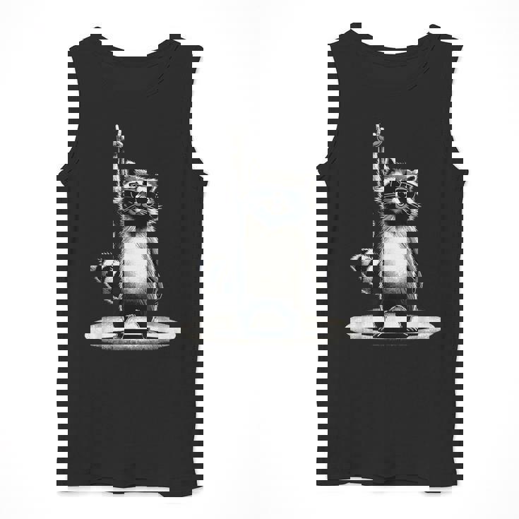 Retro Raccoon Rock Tank Top - Men, Women & Kids|Music Lover's Edition