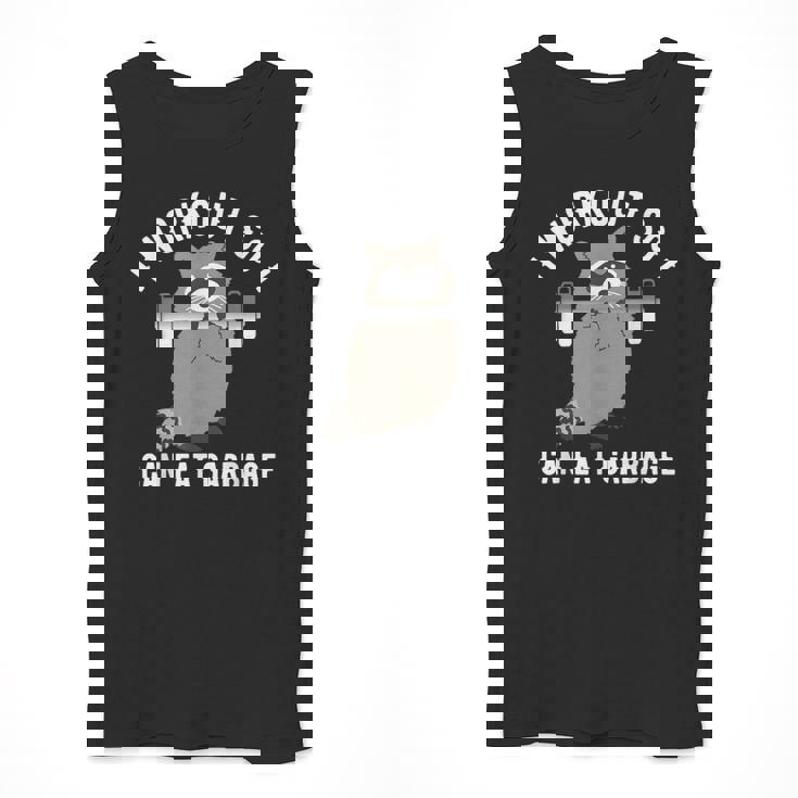 So I Can Eat Garbage Raccoon Trash Panda Workout Gym Men Tank Top