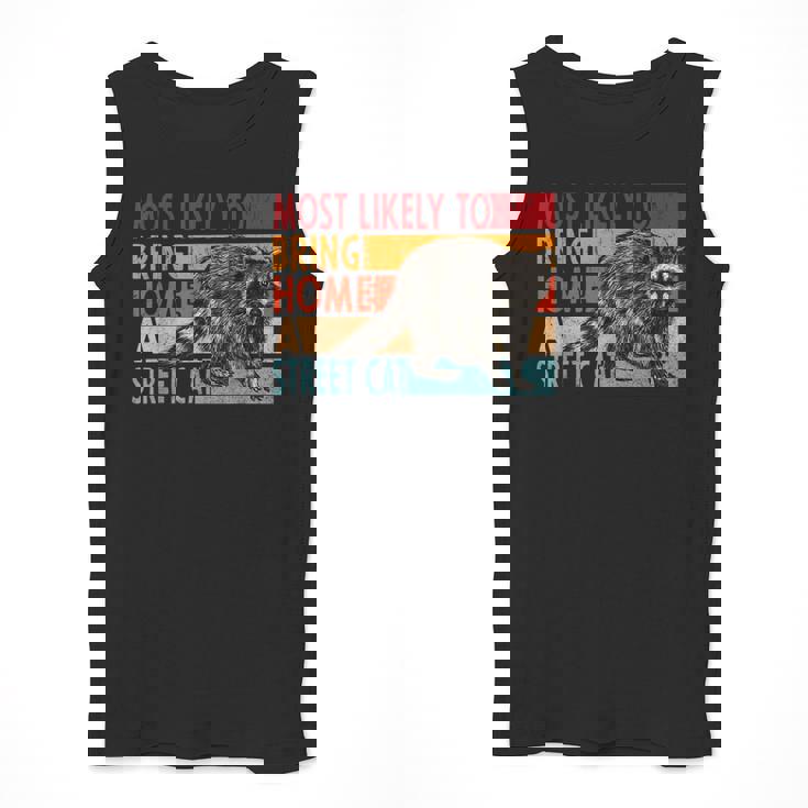 Street Cat Tank Top - Adopt & Appreciate Funny Design for Men