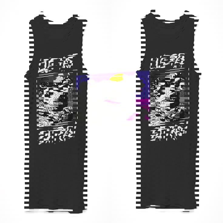 Street Cats & Raccoon Enthusiasts Men’s Tank – Live Wild Cotton Blend